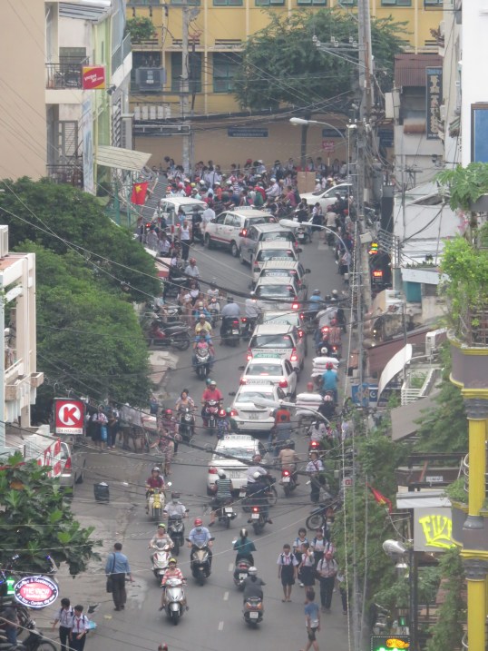 HCMC from Bizu hotel