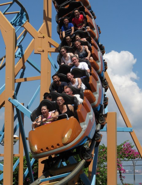 VP island rollercoaster